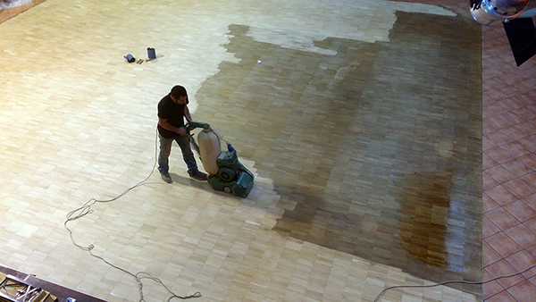 posa, lamatura, levigatura e lucidatura parquet Milano