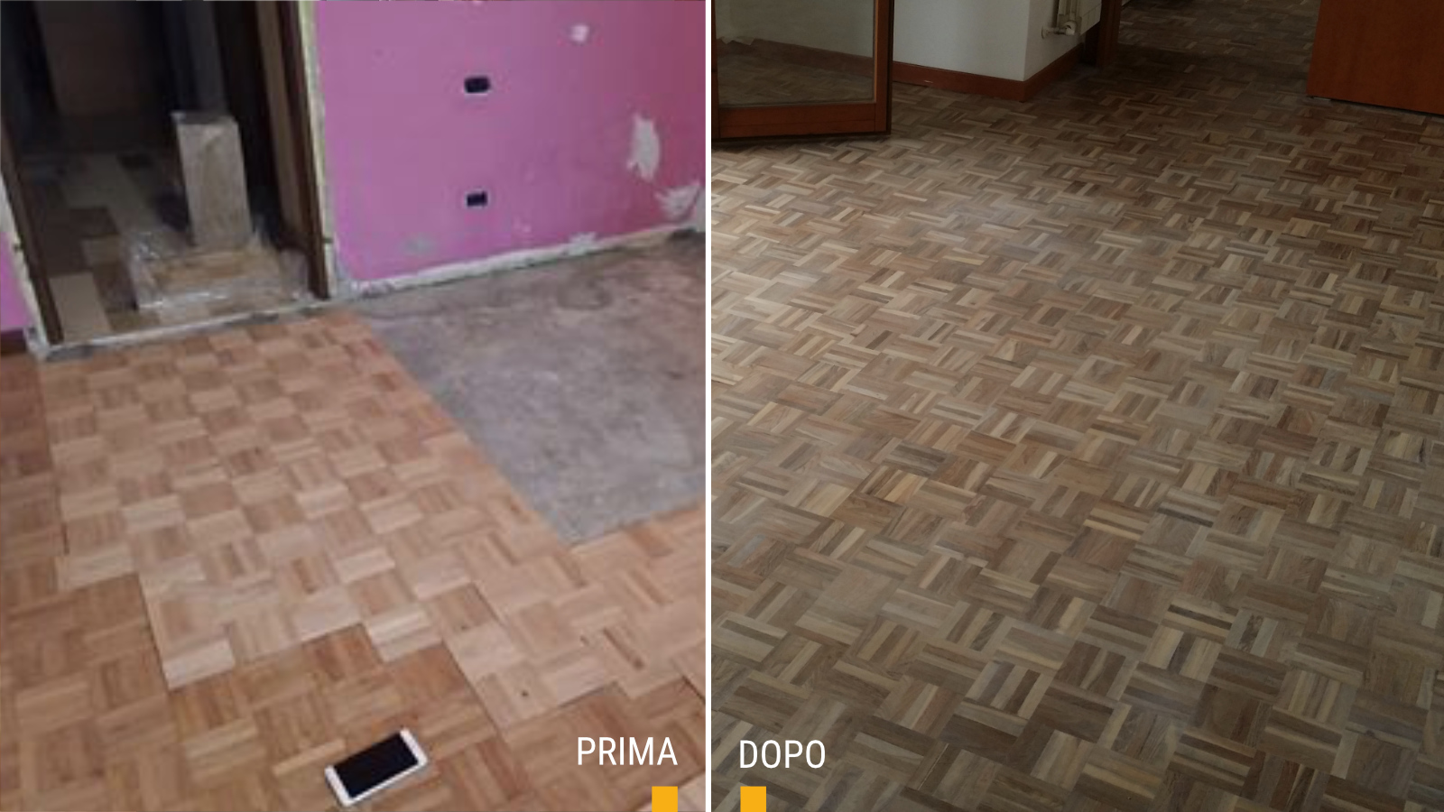 LEVIGATURA MARMI E PARQUET MILANO: levigatura, riparazione dei pavimenti in parquet con vernce a solvente semi lucida